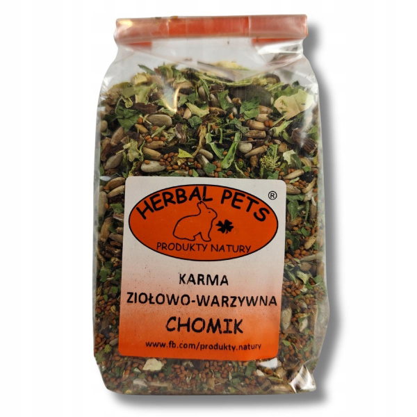 Herbal Pets Karma ziołowo-warzywna dla chomika 150g