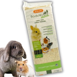 ZOLUX Ściółka trociny dla królika i gryzoni RodyWood Nature 16 l