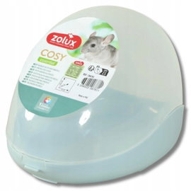 Toaleta dla szynszyli ZOLUX COSY niebieska - wanienka do kąpieli 28,5 cm
