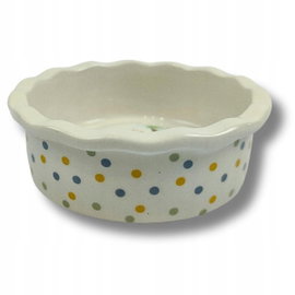 Miska ceramiczna dla gryzonia ZOLUX COSY 100 ml w groszki