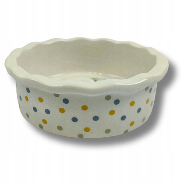 Miska ceramiczna dla gryzonia ZOLUX COSY 100 ml w groszki