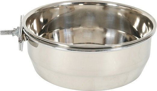 Miseczka dla ptaków i gryzoni przykręcana 9cm 0,26L miska metalowa