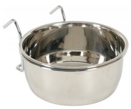 Miseczka dla ptaków i gryzoni zawieszana 7cm 0,14L miska metalowa