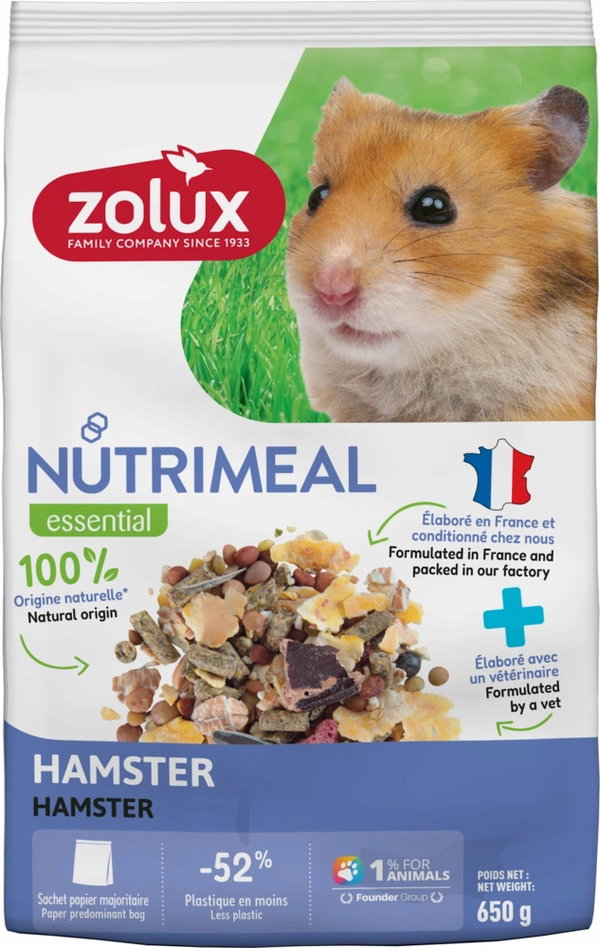 Karma dla chomika ZOLUX NUTRIMEAL 4 650g