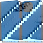 Etui z klapką HOOMIL do Apple iPhone 13 Pro jasnoniebieski / turkusowy