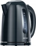 GRAFITOWY CZAJNIK ELEKTRYCZNY bezprzewodowy MPM 2200W 1,7L Z FILTREM