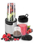 BLENDER KIELICHOWY DO KOKTAJLI SMOOTHIE 9W1 3 WIECZKA 3 KUBECZKI 900W MOCNY