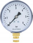 AFRISO RF 63 RAD MANOMETR GRZEWCZY PIONOWY DOLNY 1/4" FI 63MM 0-6 BAR