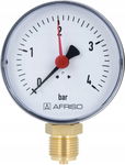 AFRISO MANOMETR RADIALNY GRZEWCZY RF 80 DOLNY 1/2" 0-4 BAR