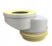 BONOMINI PRZYŁĄCZE MIMOŚRODOWE DO WC Z PRZESUNIĘCIEM 60MM 110 BIAŁE
