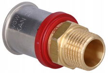 KAN THERM ULTRA PRESS ZŁĄCZKA MOSIĘŻNA ZAPRASOWANA GZ 25 R1/2"