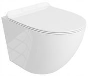 LAVITA LIO SLIM MISKA WISZĄCA WC RIMLESS BEZRANTOWA + DESKA WOLNOOPADAJĄCA