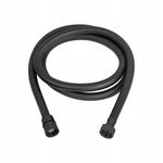 INVENA WĄŻ NATRYSKOWY 150cm CZARNY MAT AW-44-004