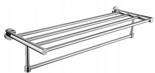 OMNIRES MODERN PROJECT PÓŁKA NA RĘCZNIKI 60CM CHROM POŁYSK