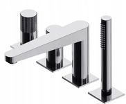 OMNIRES CONTOUR BATERIA WANNOWA 4-OTWOROWA CHROM POŁYSK