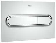 ROCA PL1 ONE PRZYCISK SPŁUKUJĄCY WC GUZIK CHROM POŁYSK DO DUPLO ONE