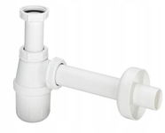 VIEGA PÓŁSYFON BUTELKOWY DO UMYWALKI I BIDETU 1 1/4" DN32 SPODEK 50MM BIAŁY