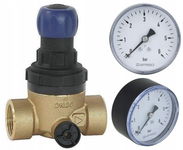 SYR 312 COMPACT REDUKTOR CIŚNIENIA 1,5 - 5,5 BAR 60°C DN15 G1/2" + MANOMETR