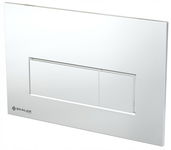 SKALAR / ALCA PRZYCISK SPŁUKUJĄCY WC CIENKI CHROM
