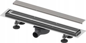 TECE LINUS ODPŁYW LINIOWY PRYSZNICOWY ODWRACALNY STAL SZCZOTKOWANA 80CM