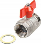 TECE FLOOR ZAWÓR KULOWY ODCINAJĄCY DO ROZDZIELACZA SLQ 3/4" GW x 1" GZ