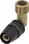 TECE PUSH NYPEL KĄTOWY MOSIĄDZ STANDARD POŁĄCZENIE WTYKOWE 20MM X 3/4" GZ