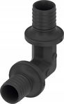 TECE FLEX KOLANO ZACISKANE PPSU 90° 25MM