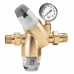 CALEFFI REGULATOR CIŚNIENIA Z MANOMETREM I WYMIENNYM WKŁADEM 3/4" 1-6BAR