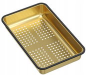 QUADRON WKŁADKA STALOWA OCIEKOWA 380 x 230 x 60MM ZŁOTY