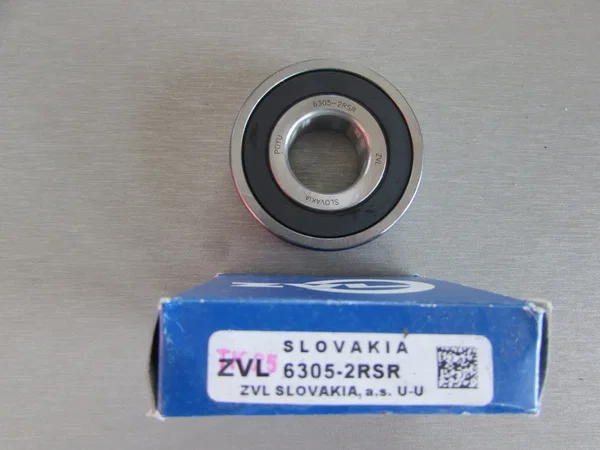 Łożysko kulkowe 6305 2RS ZVL 25x62x17