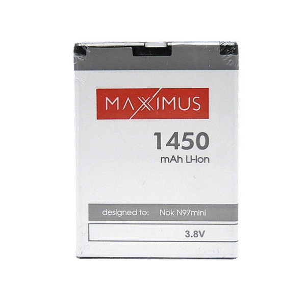 Bateria MAXXIMUS do NOKIA N97 MINI 1450mAh