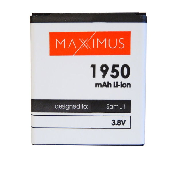 BATERIA MAXXIMUS SAMSUNG J1 1950 mAh Li-Ion BE-BJ100CBE