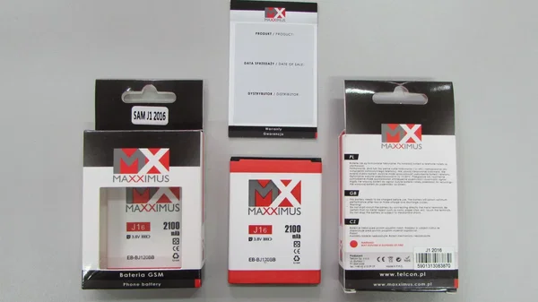 BATERIA MAXXIMUS SAMSUNG J1 2016 2100 mAh Li-Ion
