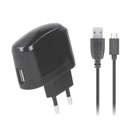 Ładowarka sieciowa SETTY USB 1A + kabel micro USB