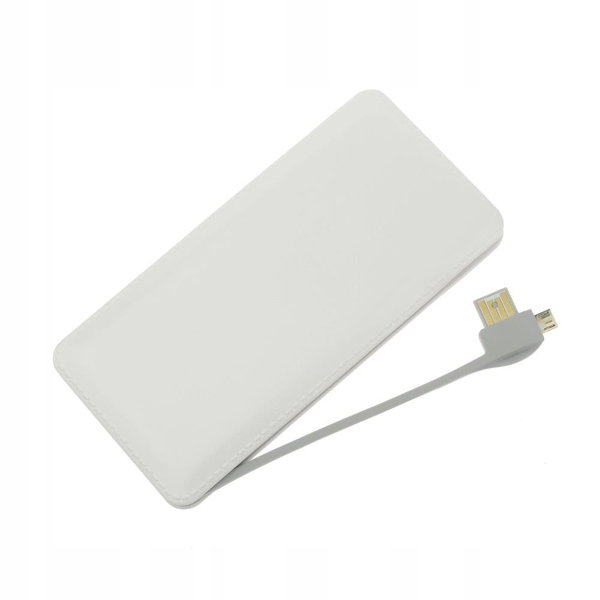 POWER BANK Blue Star 10000 mAh uniwersalny biały