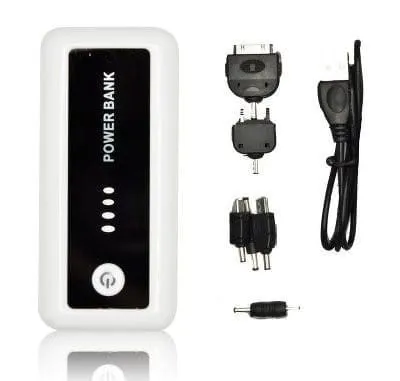 Bateria Zewnętrzna (POWER BANK) 5600 mAh uniwersalna z latarką