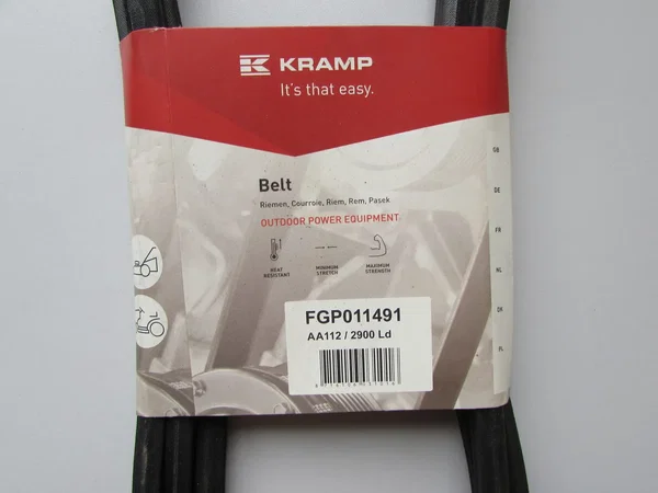 PAS KLINOWY DWUSTRONNY 2900 HAA/G 112"Li KRAMP