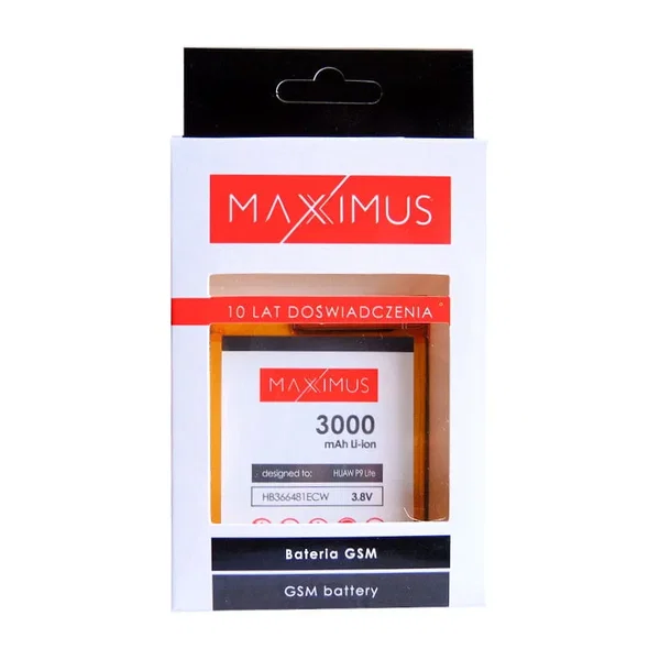 BATERIA  MAXXIMUS HUAWEI P9 LITE 3000MAH HB366481ECW