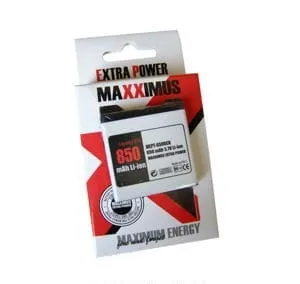 BATERIA MAXXIMUS NOKIA 6500c/7900N 850mAh Li-ion BL-6P