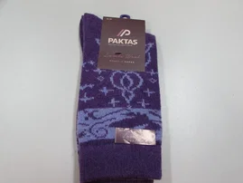 SKARPETKI DAMSKIE TURECKIE PAKTAS Z WEŁNY JAGNIĘCEJ ROZM. 35-39