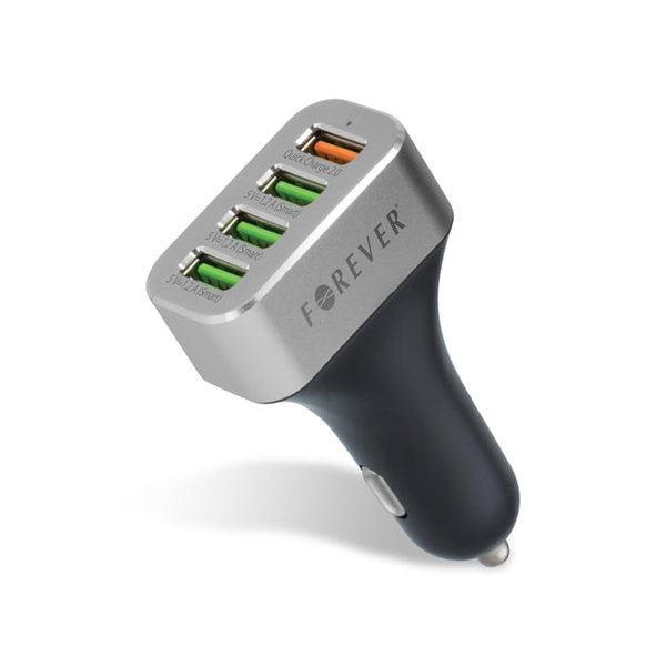 Ładowarka samochodowa Forever 4x USB 30 W Fast Cha