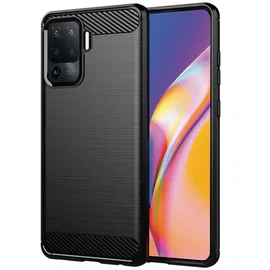 Futerał CARBON do OPPO A94 5G / F19 Pro Plus 5G / Reno 5Z czarny