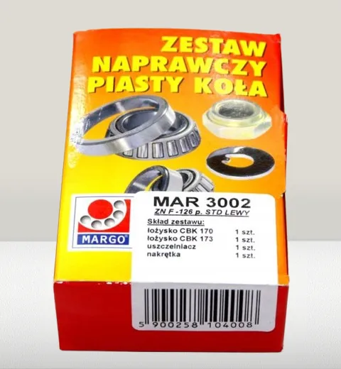 ZESTAW NAPRAWCZY MAR 3003 PIASTY PRZEDNIEJ LEWY FIAT F126p STARY TYP