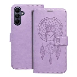 Kabura MEZZO Book do SAMSUNG A15 4G / A15 5G łapacz snów fioletowy