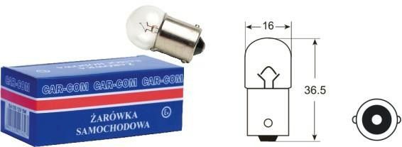 Żarówka Samochodowa R5W 12V 5W BA15S – 10 Sztuk