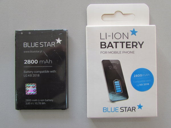 Bateria do LG K8 (2018/2017) 2800 mAh Li-Ion Blue Star