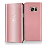 Etui Smart Clear View do Samsung Galaxy S7 G930 różowy