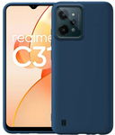 Nakładka Matt TPU do Realme C31 ciemnoniebieska