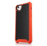 Futerał Atom Matt Carbon Itskins - APPLE IPHON 5 POMARAŃCZOWE