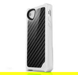 Futerał Atom Sheen Carbon Itskins - APPLE IPHONE 4/4S biały
